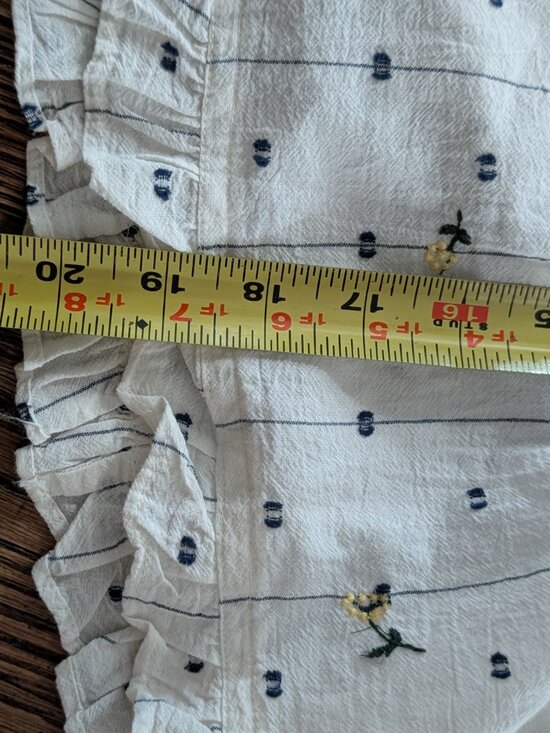 NWT Pilcro Embroidered Floral Blouse | Anthropologie | NWT | Size M - Picture 10 of 10